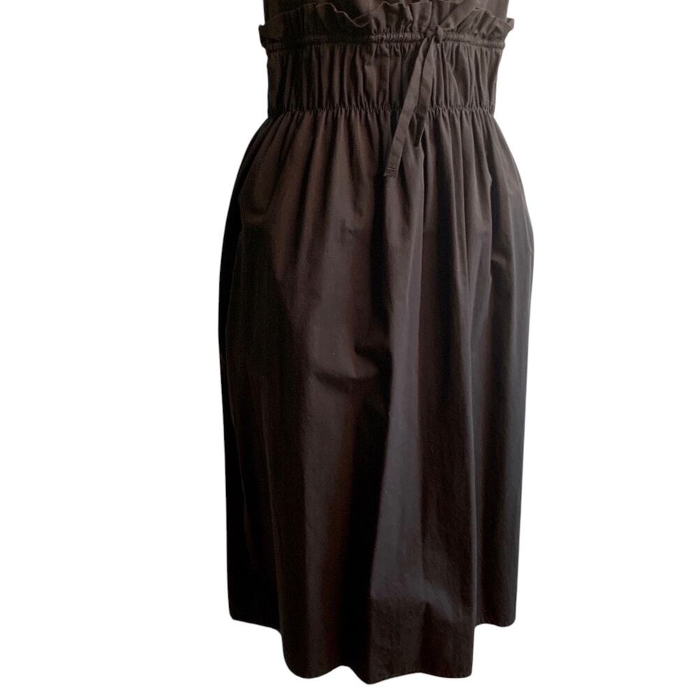 Zara Trafaluc Black Halter Open Back Cutout Midi Dress Small - Picture 6 of 16